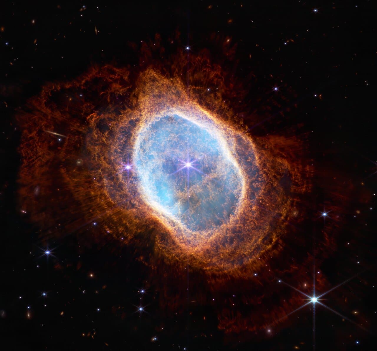 南のリング星雲 (Southern Ring Nebula) の観測画像